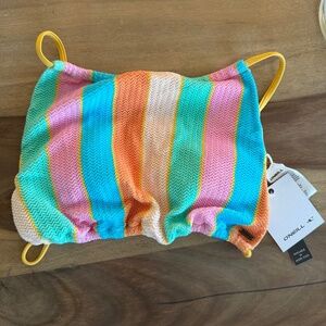 New with tags O’Neill Mayan Stripe Naples bikini top